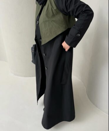 Trench coat olive